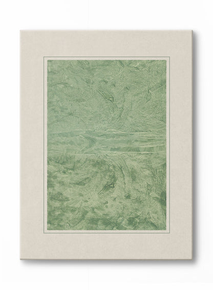 Florentine Marbling in Peridot, Poster